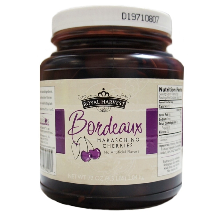 ROYAL HARVEST NORTHWEST NOIRE DARK MARASCHINO CHERRIES