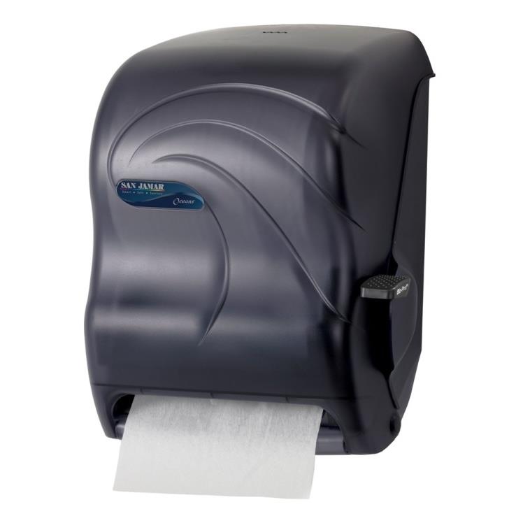 SAN JAMAR DISPENSER TOWEL 8 INCH PLASTIC WALL