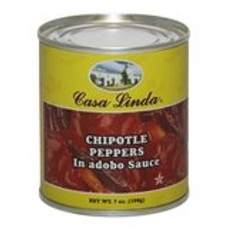 CASA LINDA WHOLE FIRE ROASTED CHIPOTLE PEPPERS IN ADOBO