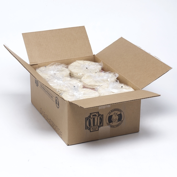 LA BANDERITA WHITE CORN TORTILLA 6 INCH