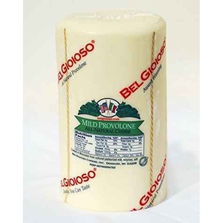 BELGIOIOSO CHEESE MILD SALMI PROVOLONE HALF