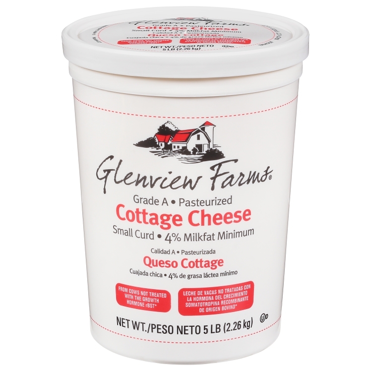 GLENVIEW FARMS CHEESE COTTAGE SMALL CURD 4% MILK