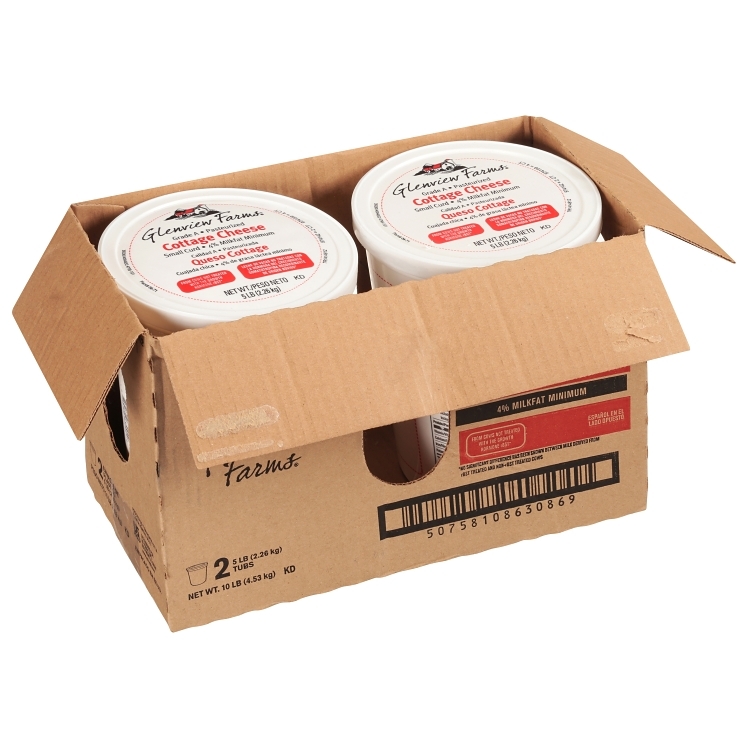 GLENVIEW FARMS CHEESE COTTAGE SMALL CURD 4% MILK