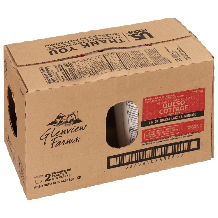 GLENVIEW FARMS CHEESE COTTAGE SMALL CURD 4% MILK