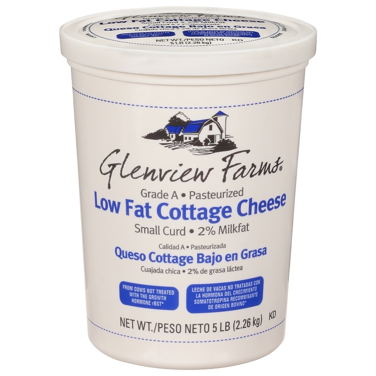 GLENVIEW FARMS 2% SMALL CURD COTTAGE CHEESE