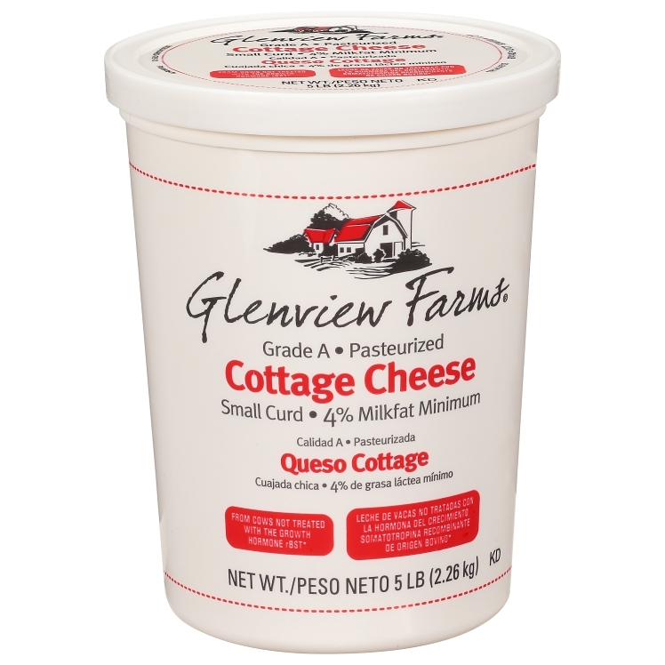 GLENVIEW FARMS CHEESE COTTAGE SMALL CURD 4%