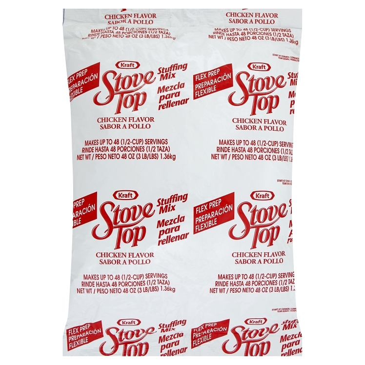 STOVE TOP CHICKEN FLAVORED STUFFING