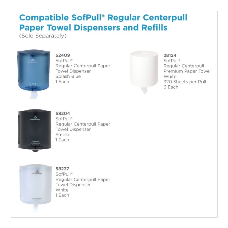 SOFPULL TOWEL, PAPER 7.8 X 15 CENTERPULL