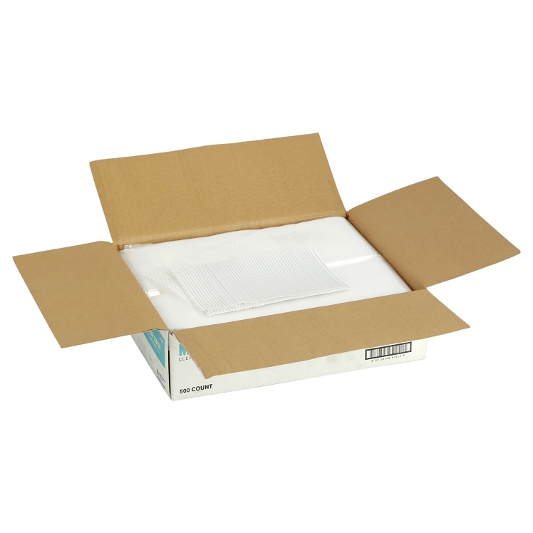 MONOGRAM 10X8X24 UTILITY TWIST CLEAR PLASTIC FOOD STORAGE BAGS