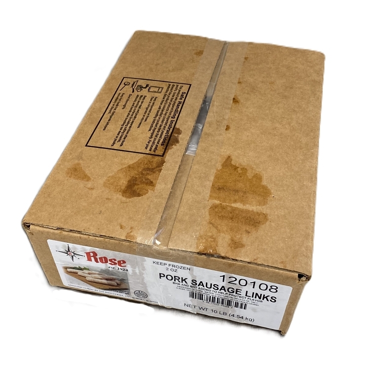 ROSE RAW PORK SAUSAGE LINK 2 OZ