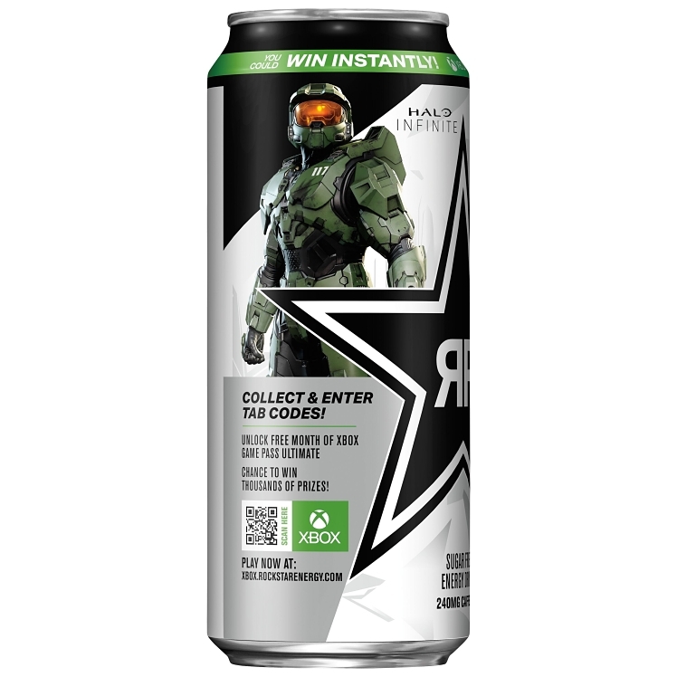ROCKSTAR ENERGY PURE ZERO SILVER ICE