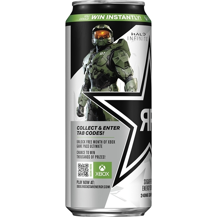 ROCKSTAR ENERGY PURE ZERO SILVER ICE