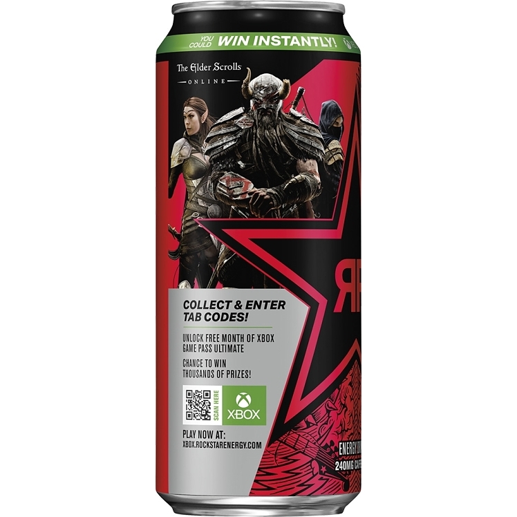 ROCKSTAR ENERGY PUNCHED