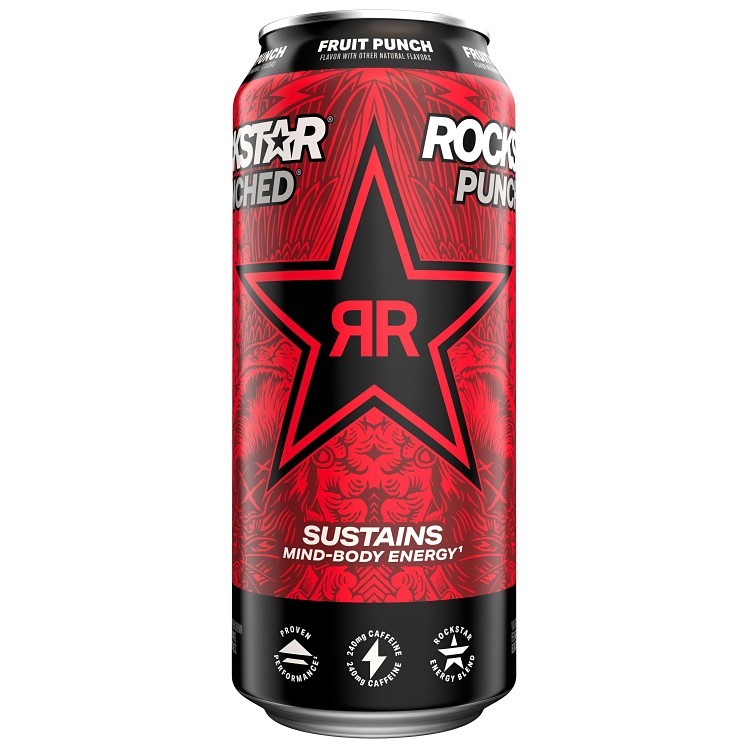 ROCKSTAR ENERGY PUNCHED