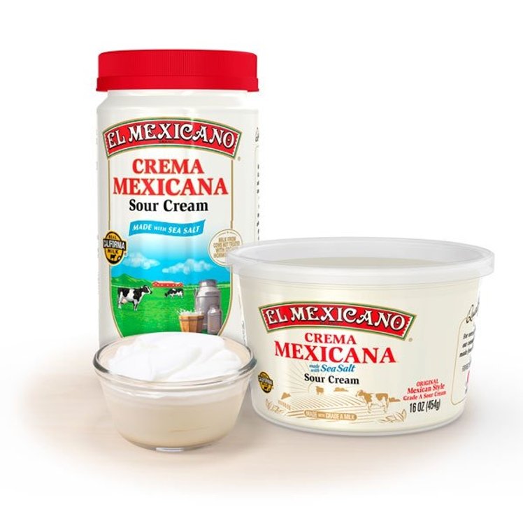EL MEXICANO SOUR CREAM CULTURED CREMA MEXICANA