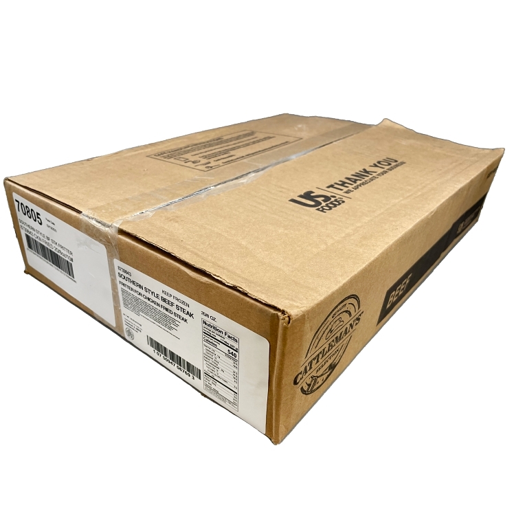 CATTLEMAN'S SELECTION CHICKEN FRIED BEEF STEAK FRITTERS 8 OZ