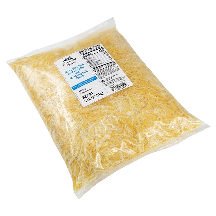 GLENVIEW FARMS CHEDDAR & JACK CHEESE FANCY SHRED