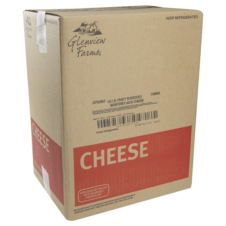 GLENVIEW FARMS FANCY SHREDDED MONTEREY JACK CHEESE