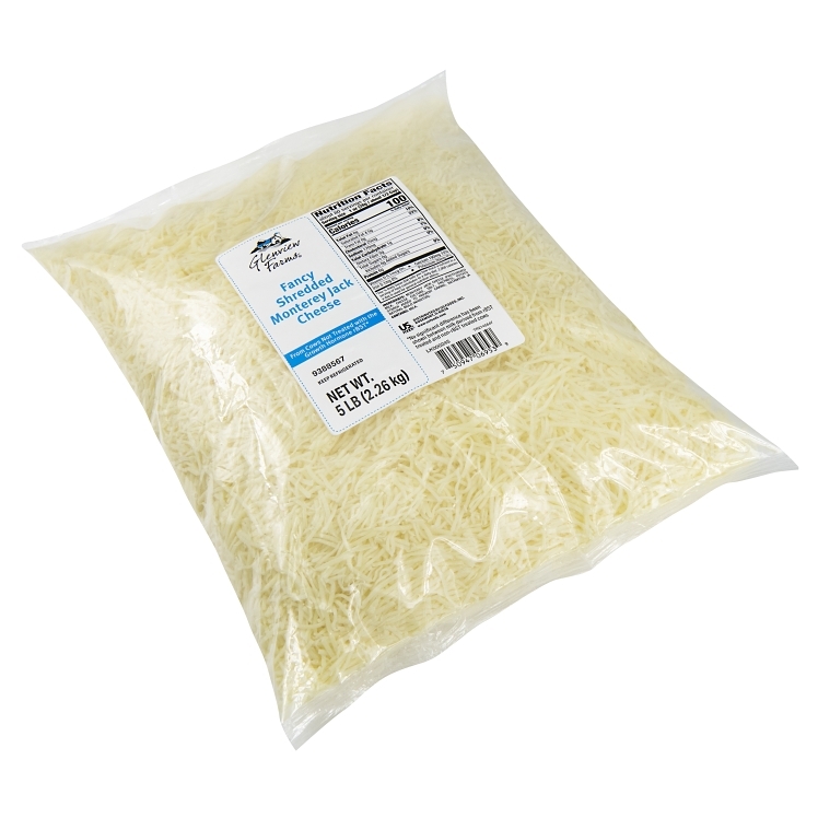 GLENVIEW FARMS FANCY SHREDDED MONTEREY JACK CHEESE