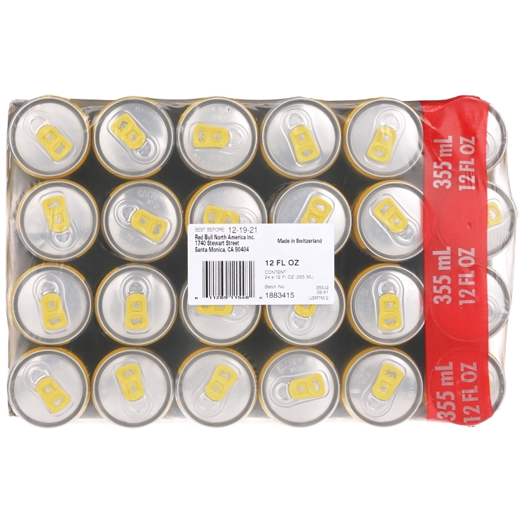 RED BULL ENERGY YELLOW EDITION