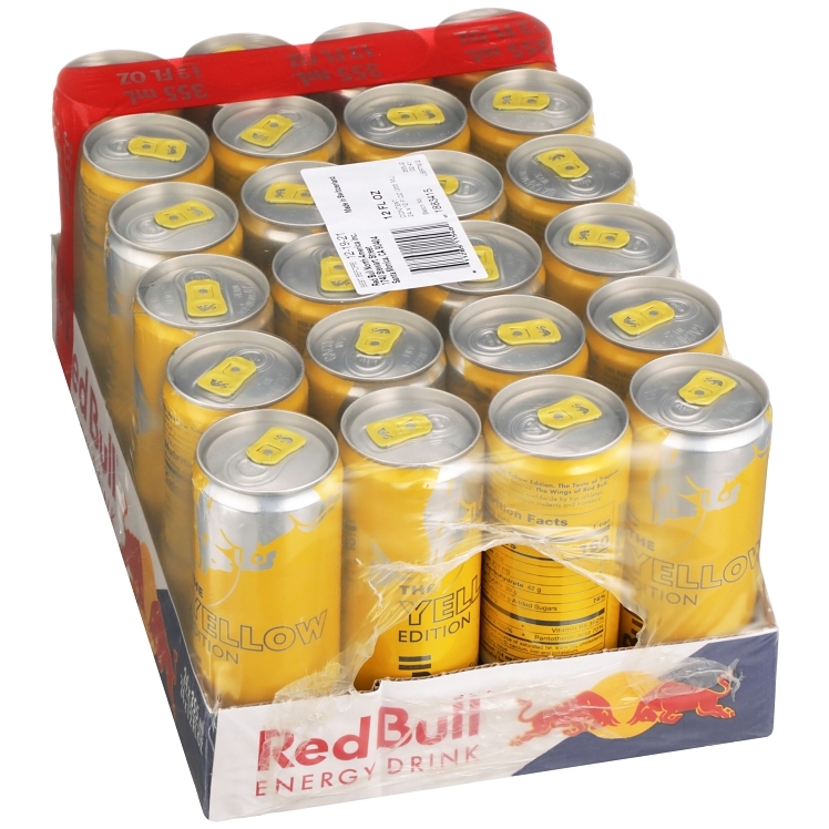 RED BULL ENERGY YELLOW EDITION