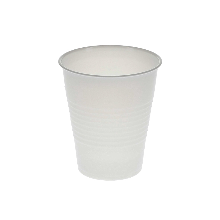 MONOGRAM CLEAR TRANSLUCENT PLASTIC 5 OUNCE COLD TUMBLER