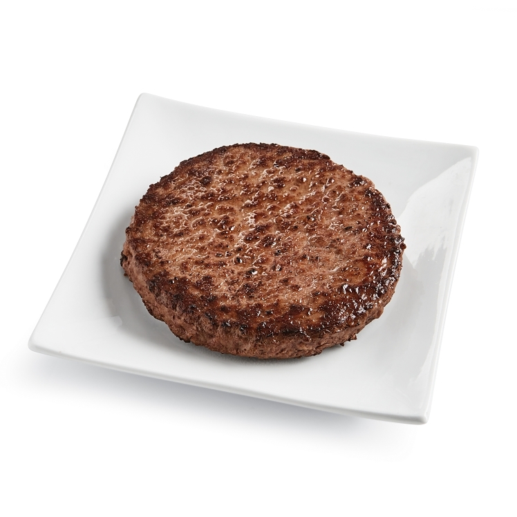 STOCK YARDS BEEF PATTY GROUND 75/25 AMERICAN WAGYU ROUND .55 INCH THICK NATURAL