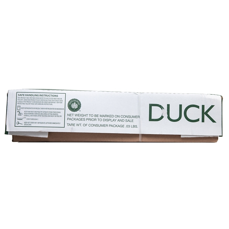 MAPLE LEAF FARMS WHOLE DUCK 6 HEAD RANDOM BONE-IN SKIN-ON