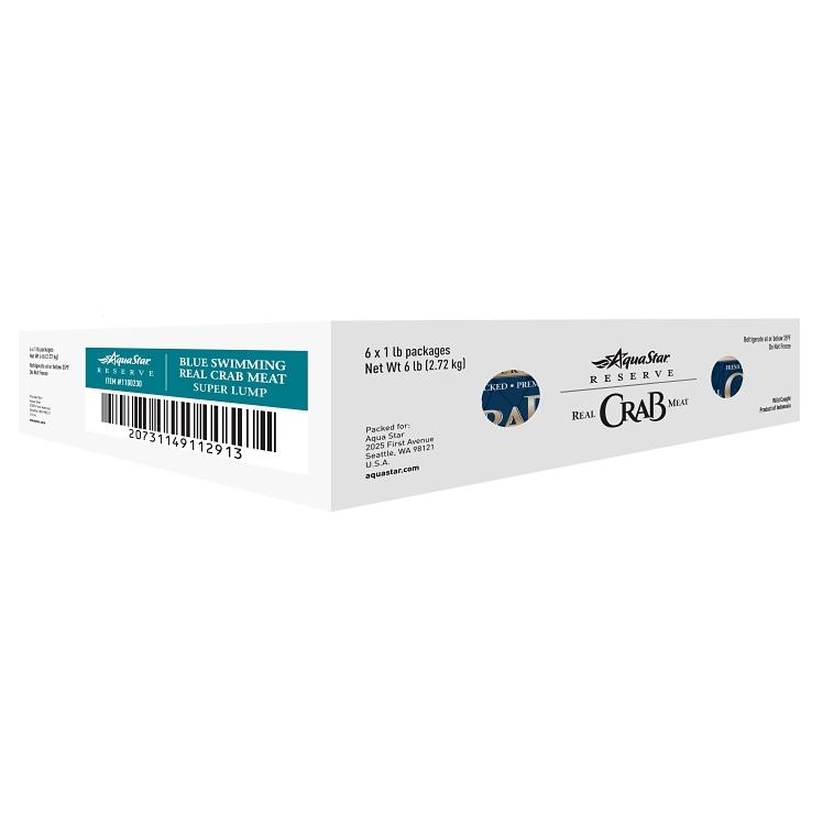 AQUA STAR RESERVE CRABMEAT BLUE SWIMMER SUPER LUMP