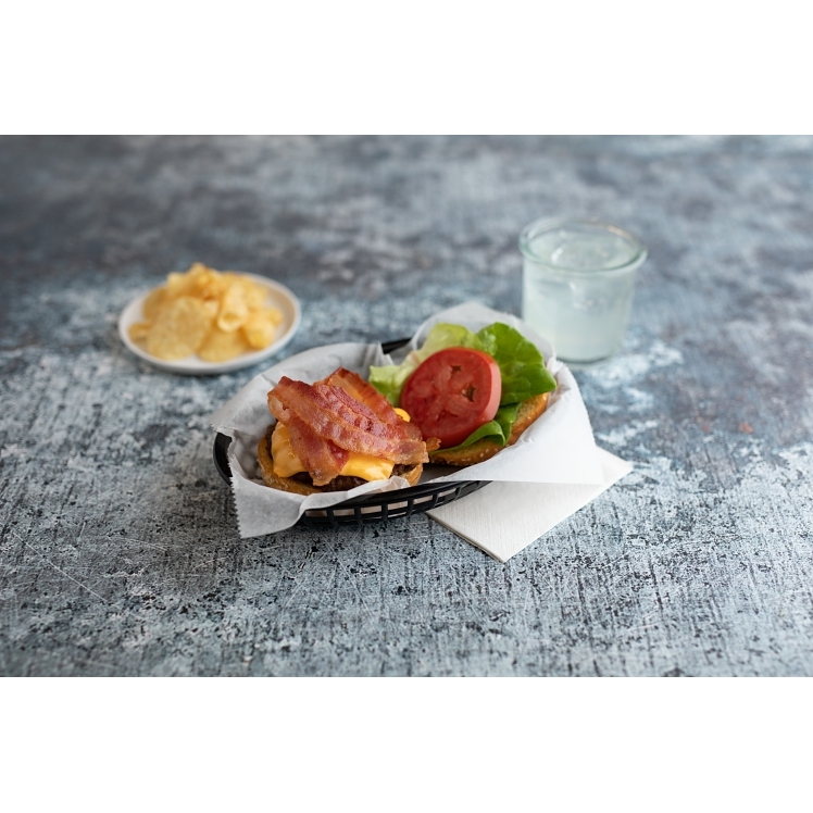 JIMMY DEAN FULLY COOKED SMOKED ROUND BACON SLICES