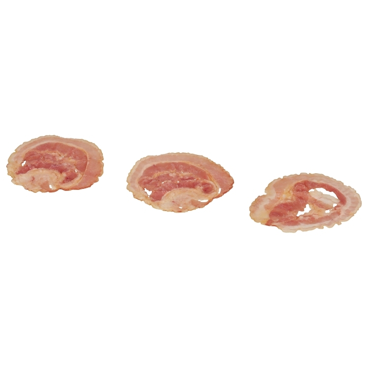 JIMMY DEAN FULLY COOKED SMOKED ROUND BACON SLICES