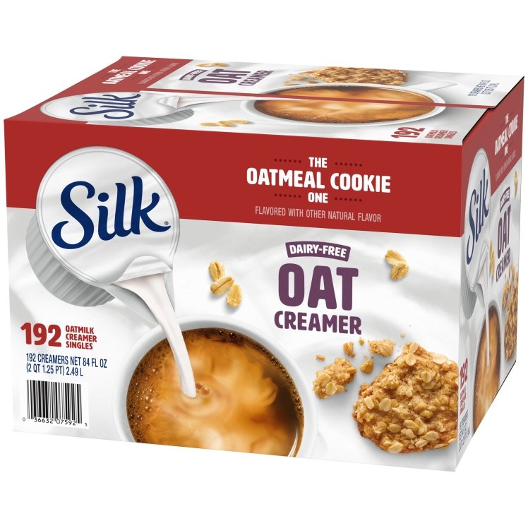 SILK CREAMER LIQUID OATMEAL COOKIE SINGLE SERVING CUP