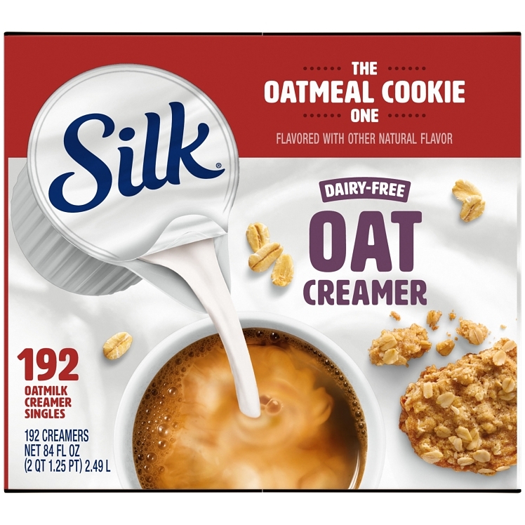 SILK CREAMER LIQUID OATMEAL COOKIE SINGLE SERVING CUP