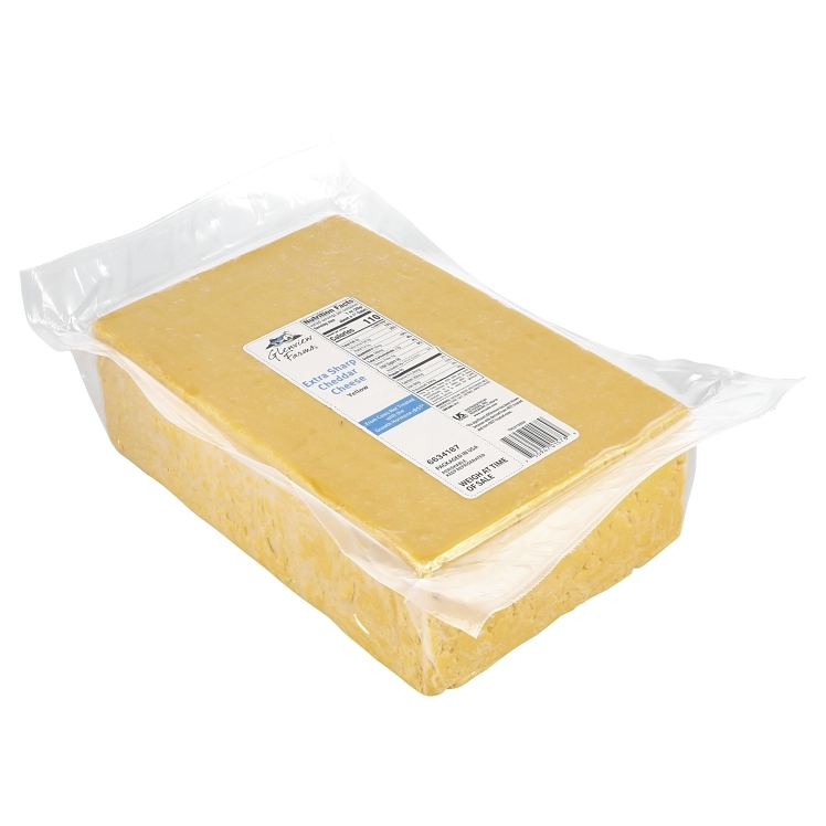 GLENVIEW FARMS CHEDDAR CHEESE YELLOW EXTRA SHARP