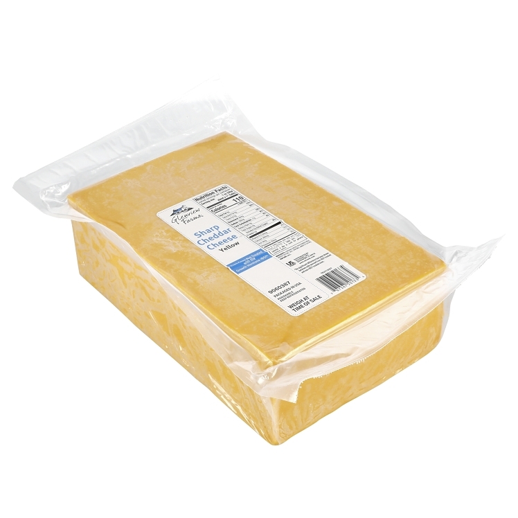 GLENVIEW FARMS SHARP YELLOW CHEDDAR CHEESE PRINT