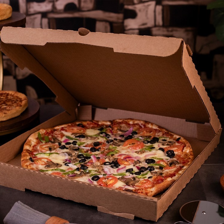 SOUTHERN CHAMPION TRAY 16 INCH WHITE PRINTED PIZZA BOX