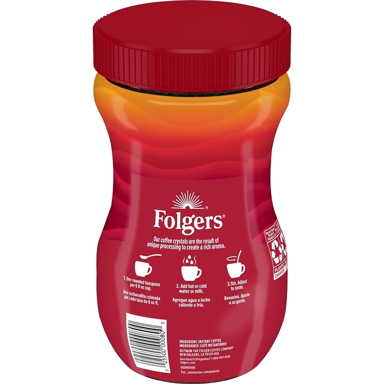 FOLGERS INSTANT COFFEE