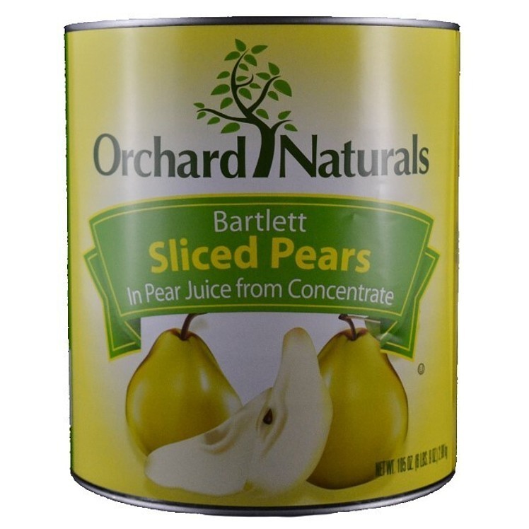ORCHARD NATURALS ORCHARD NATURAL PEARS SLICED IN JUICE