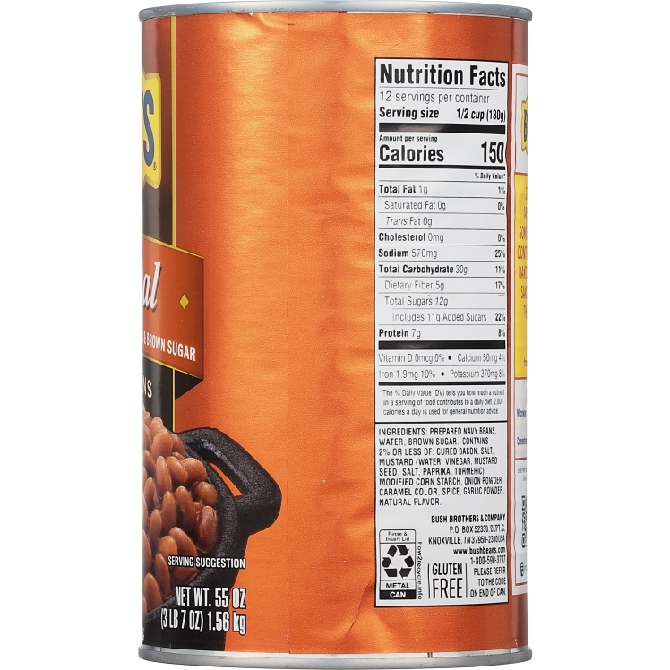BUSHS BEST BUSHS BAKED BEANS ORIGINAL