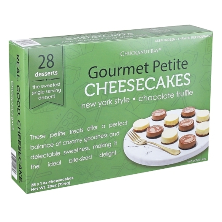 CHUCKANUT BAY GOURMET MINI CHEESECAKES