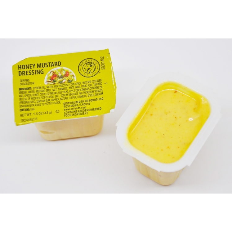 MONARCH HONEY MUSTARD DRESSING SHELF STABLE SS CUP
