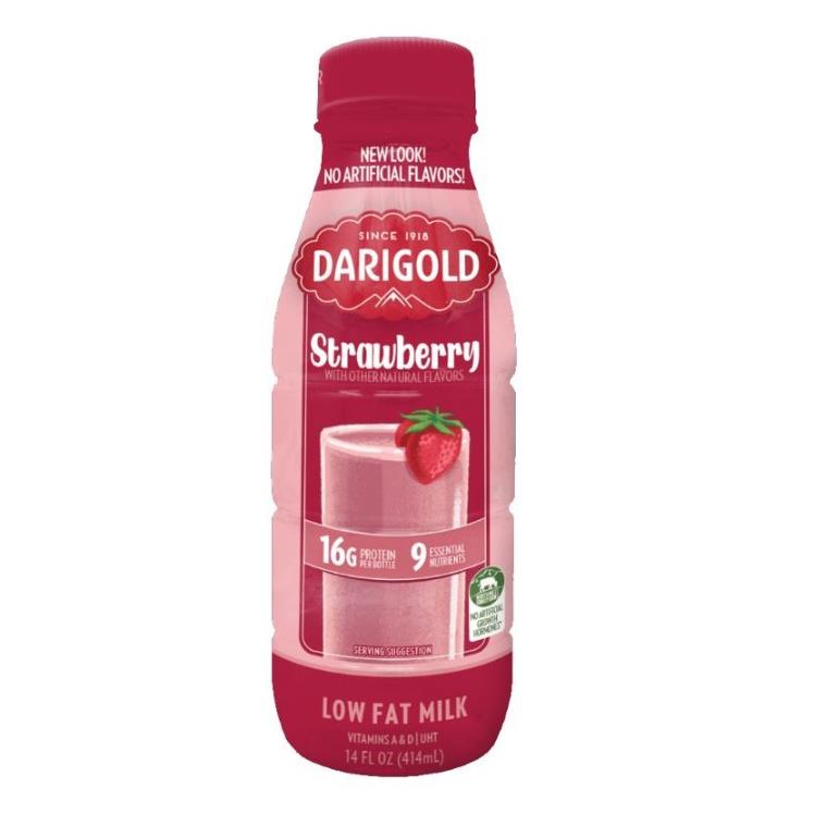 DARIGOLD UHT STRAWBERRY MILK BOTTLE