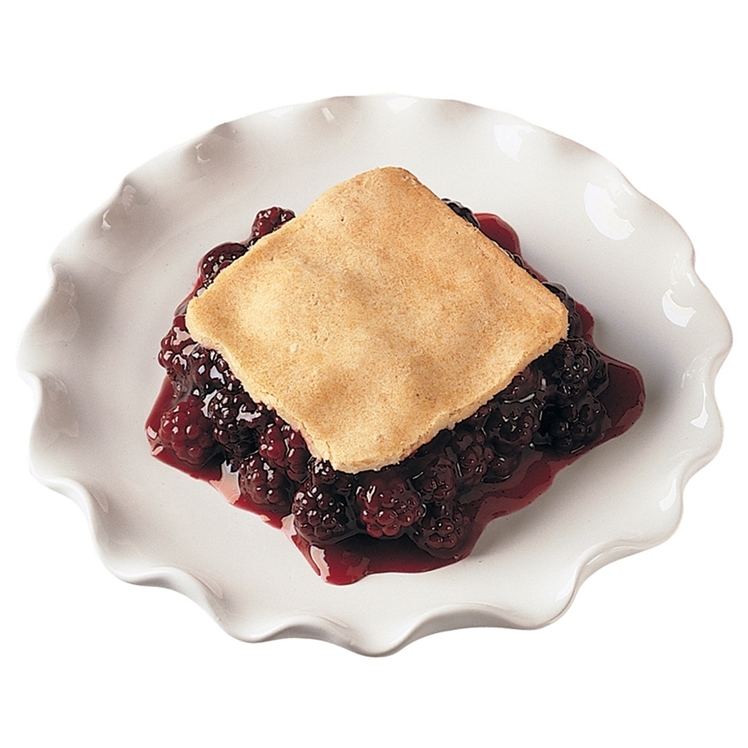 HARVEST VALUE BLACKBERRY COBBLER UNSLICED RAW FROZEN IN FOIL PAN