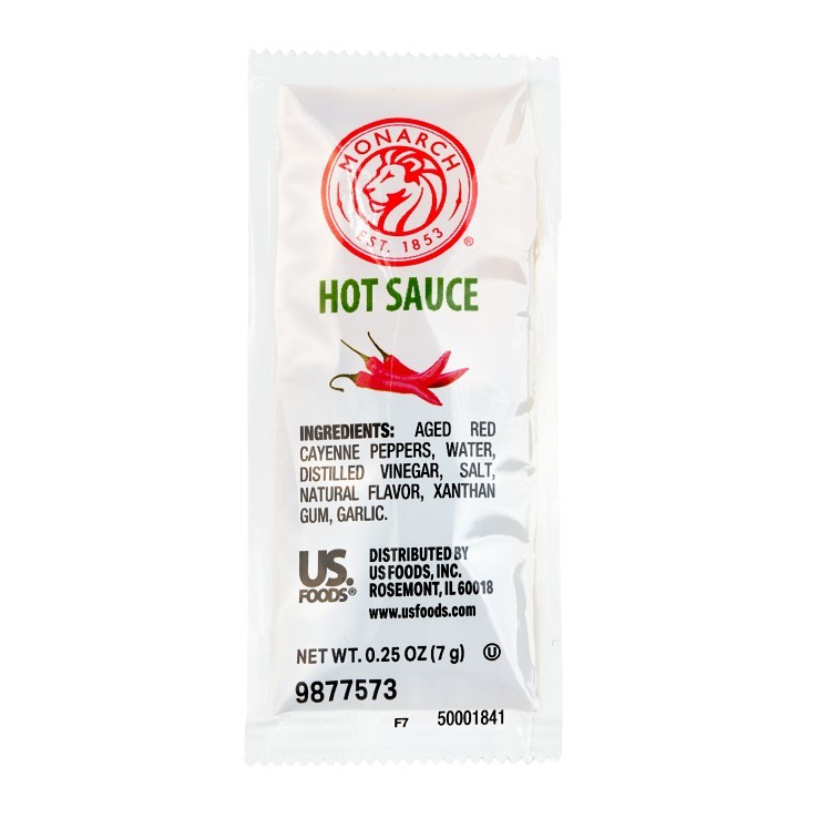 MONARCH HOT SAUCE PACKETS