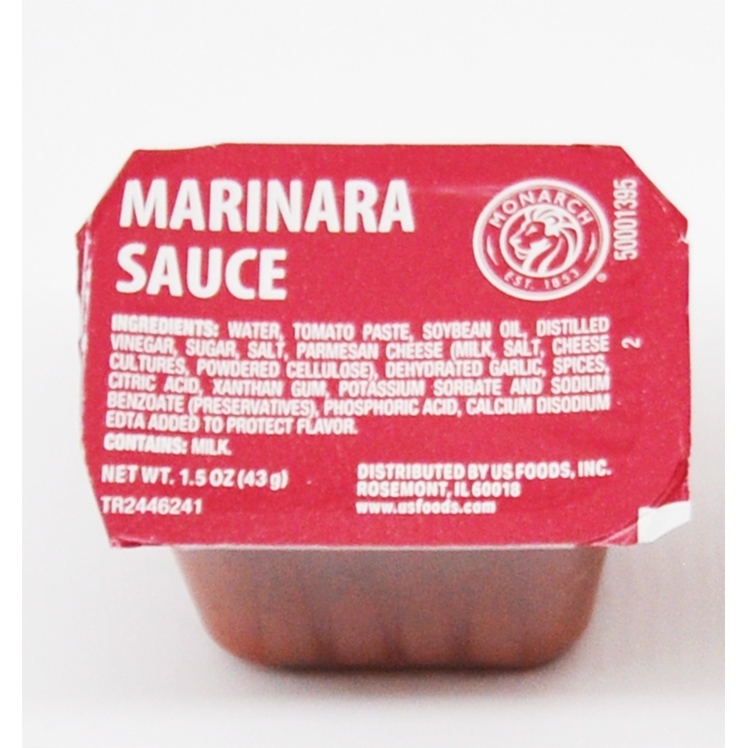 MONARCH MARINARA SAUCE CUP