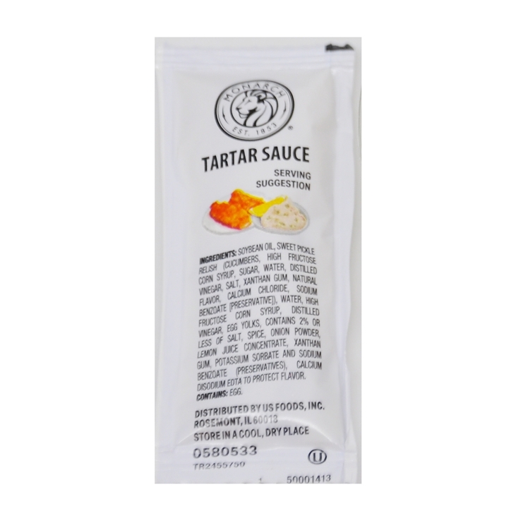 MONARCH TARTAR SAUCE SINGLE SERVE PACKETS