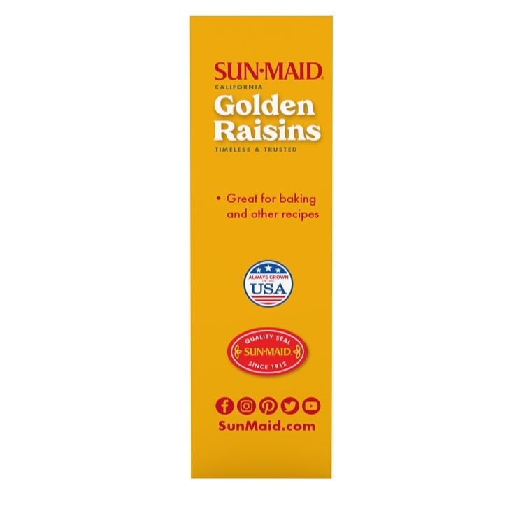 SUN MAID SUN MAID CALIFORNIA GOLDEN RAISINS