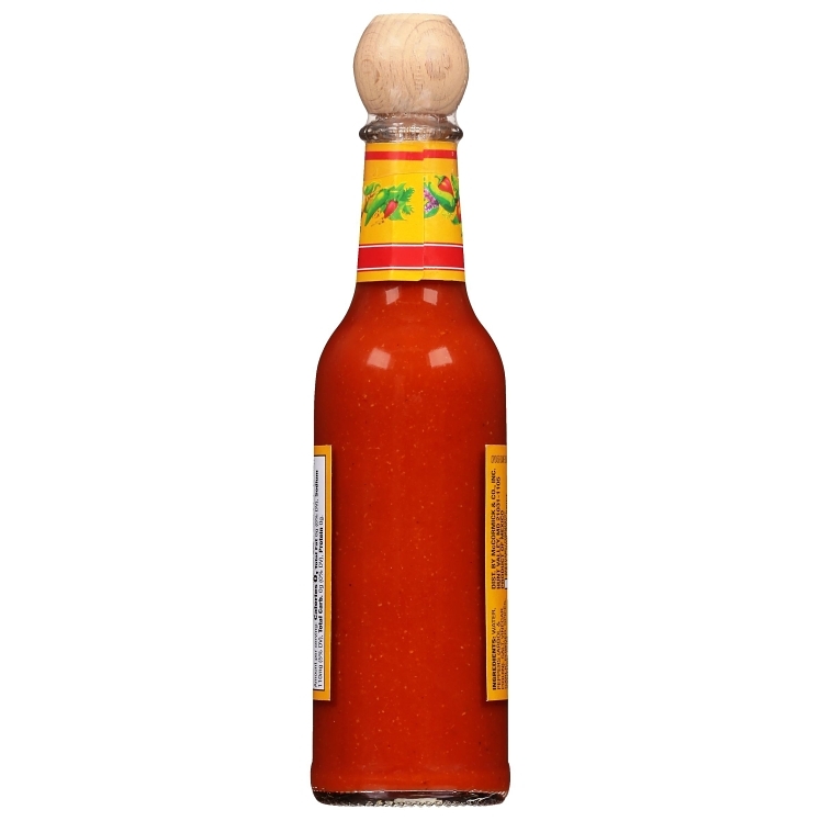 CHOLULA RED HOT SAUCE GLASS BOTTLE SHELF