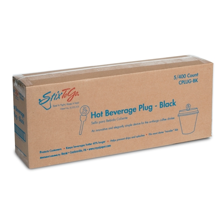 ROYAL BEVERAGE PLUG BLACK 2 INCH