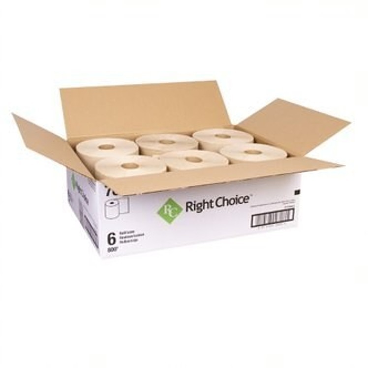 RIGHT CHOICE PAPER TOWEL 7.88 X800' PERFORATED ROLL